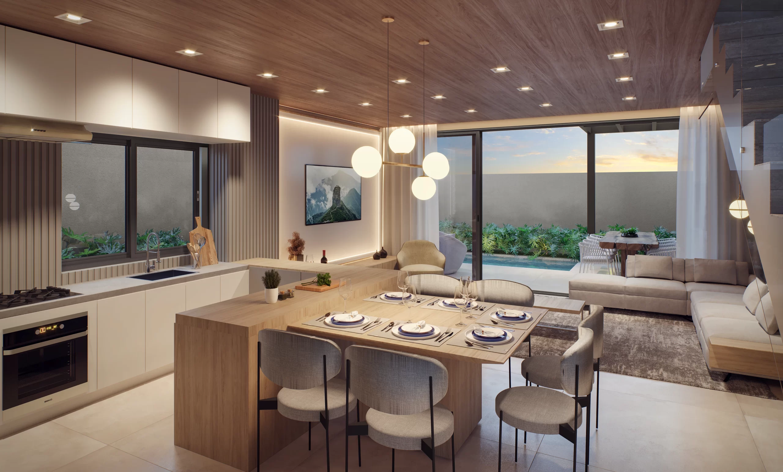 19 – LIVING TRIPLEX GARDEN R1