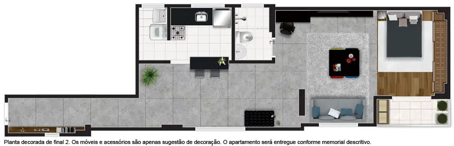 Apto Casal Loft