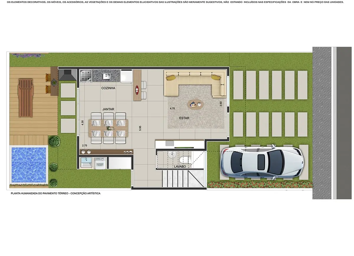 CHEVERNY (4 DORMS. c 2 SUÍTES)