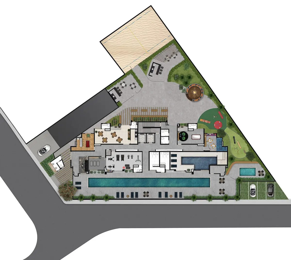 Implantação Blend Bela Vista