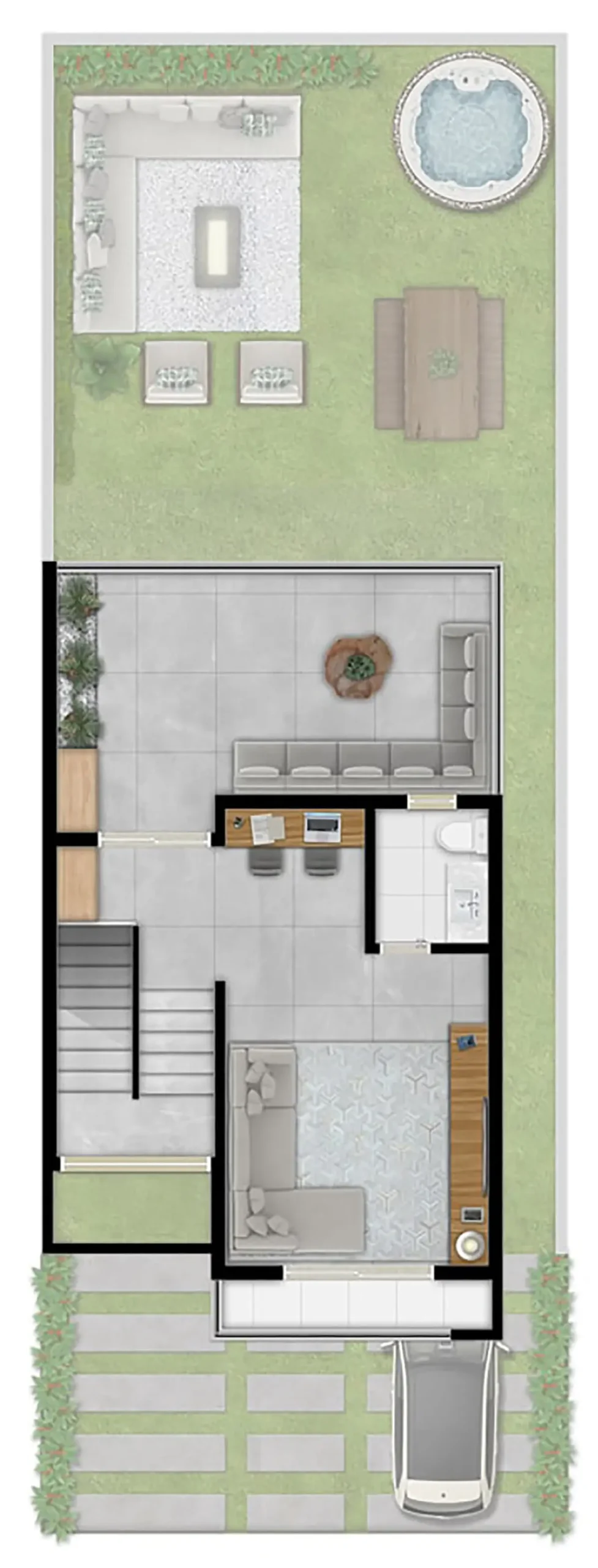 Planta 170m² Pavimento 2 Tipo 3 R03
