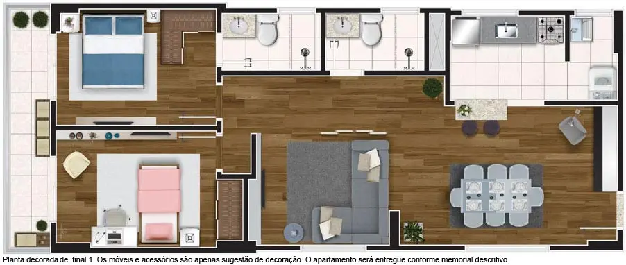 Planta Houston 2 dorms
