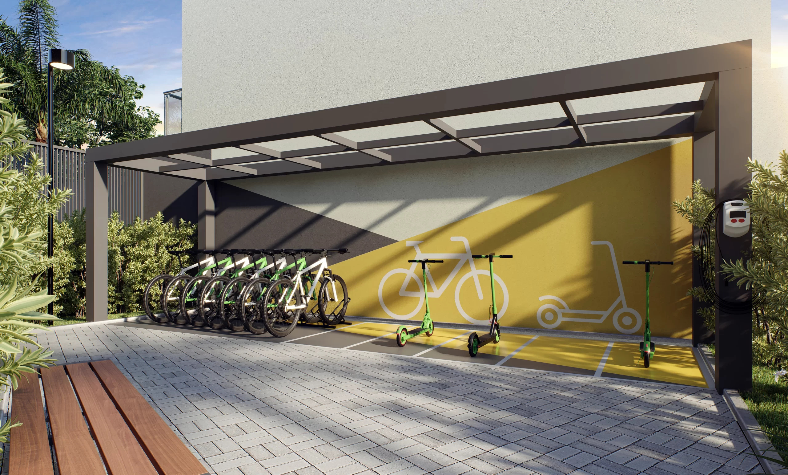 KM20 BICICLETÁRIO ALTA