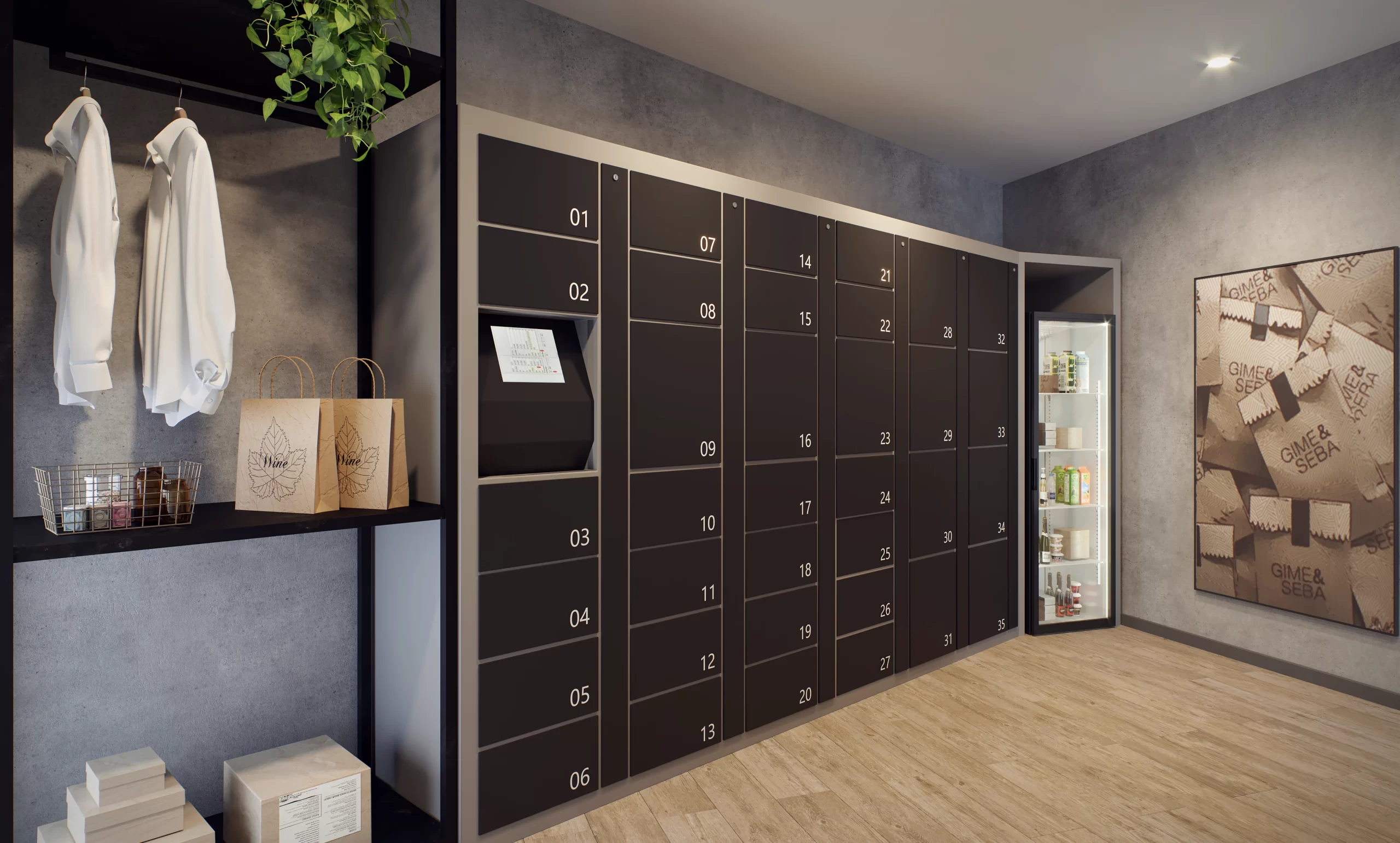 KM20 SALA DE GUARDA ENTREGAS ALTA