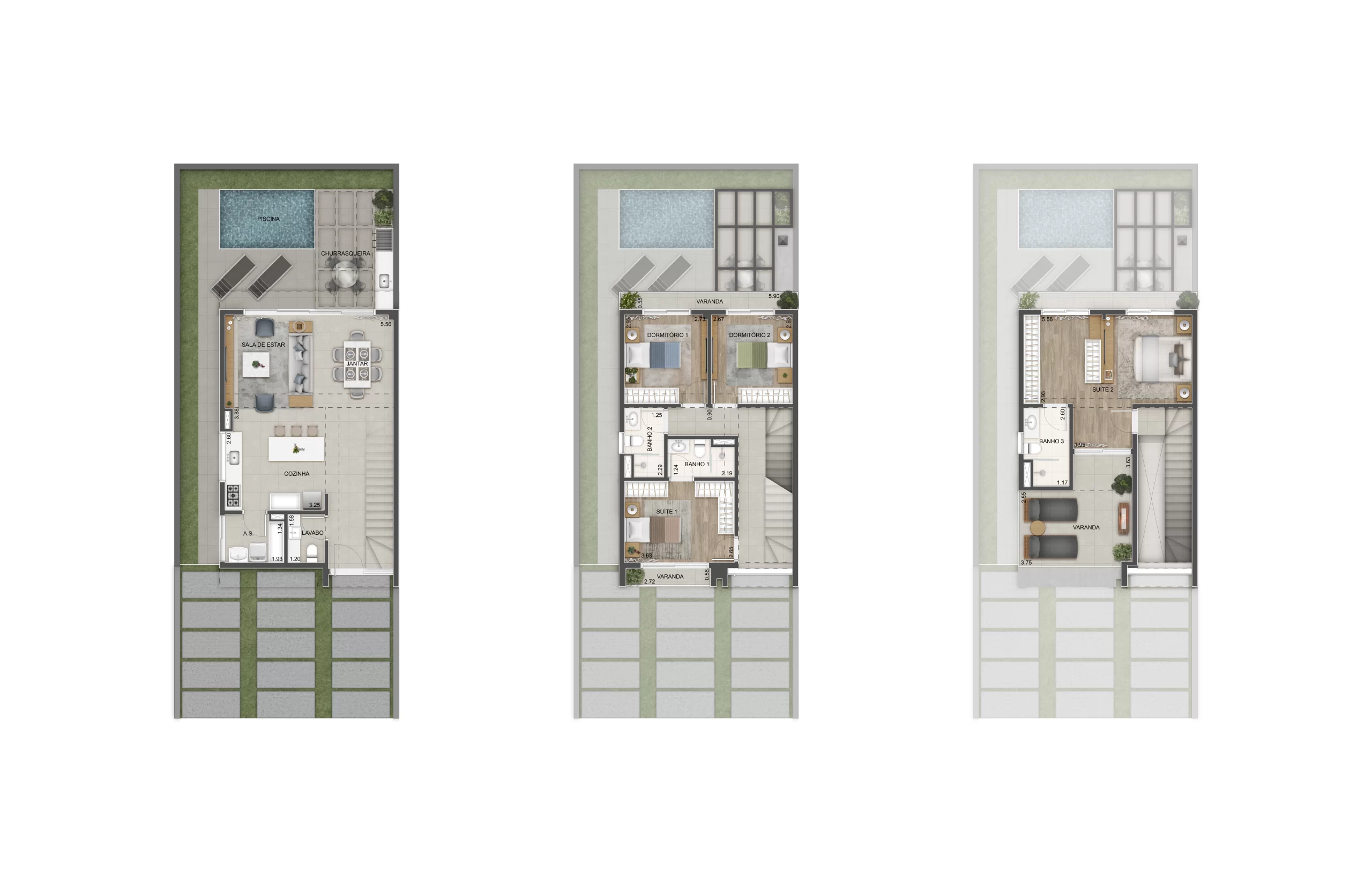 TRIPLEX PADRÃO ALTA