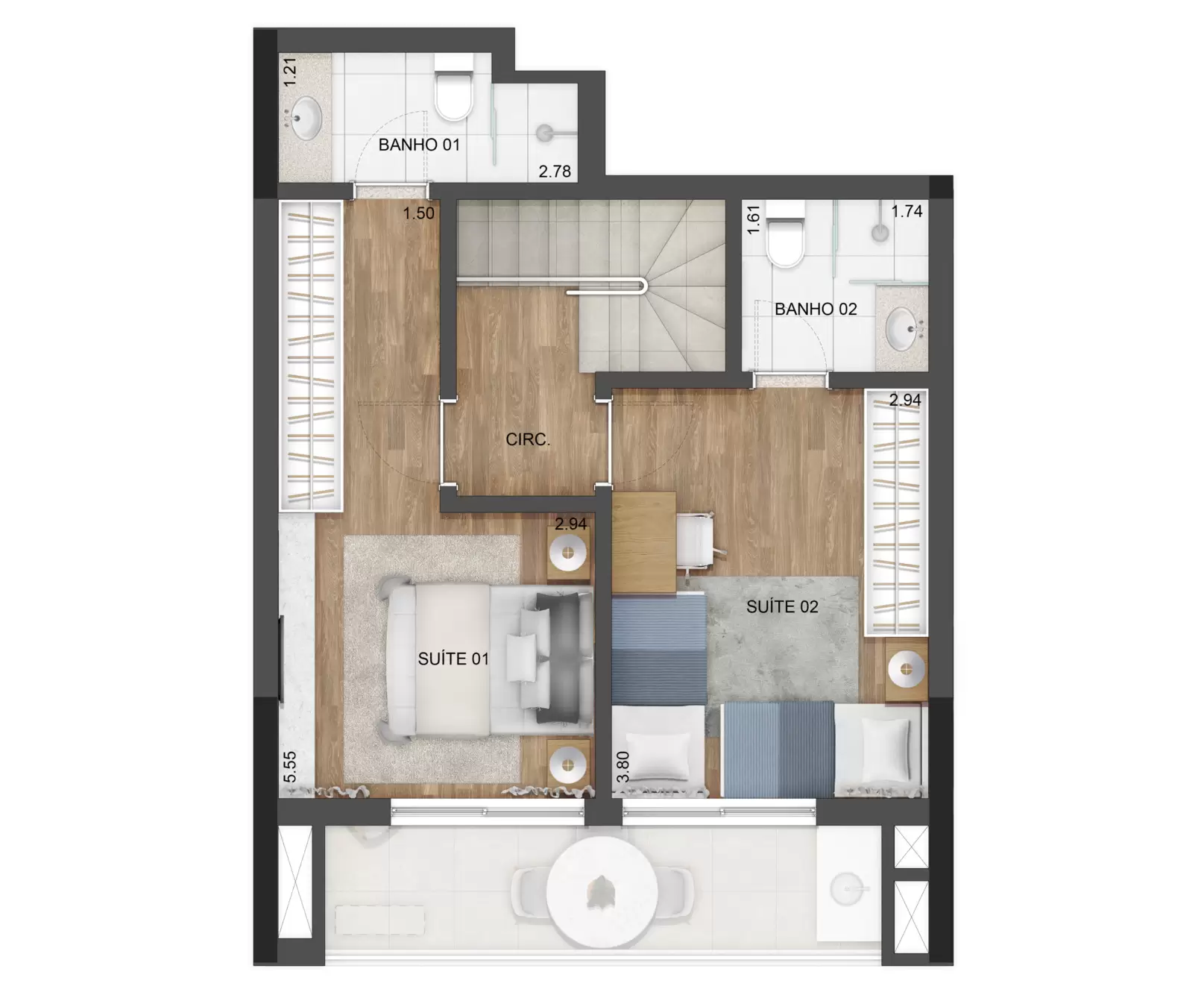 VY4 TIPO C SUPERIOR COM COTA