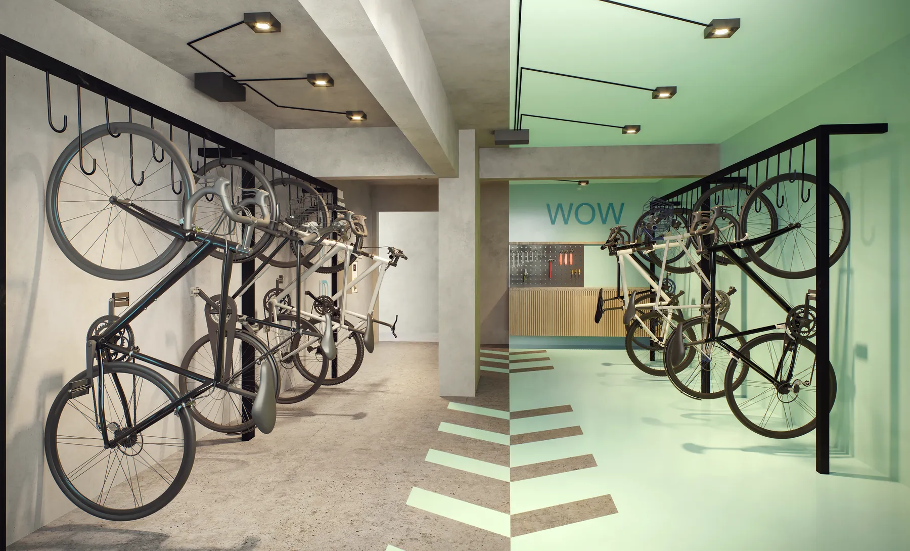 14 Bicicletário